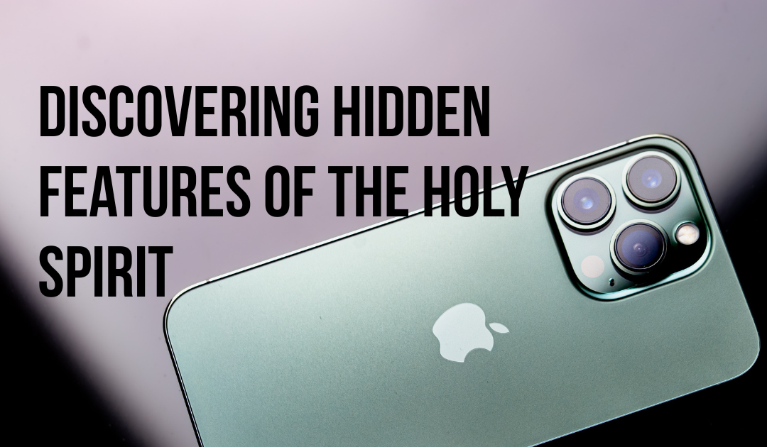 Holy Spirit blog post iPhone slide