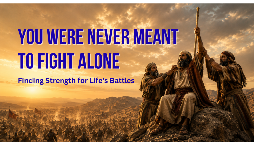 You Were Never Meant to Fight Alone